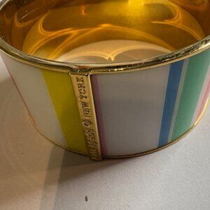 Kate Spade New York enamel hinged bangle